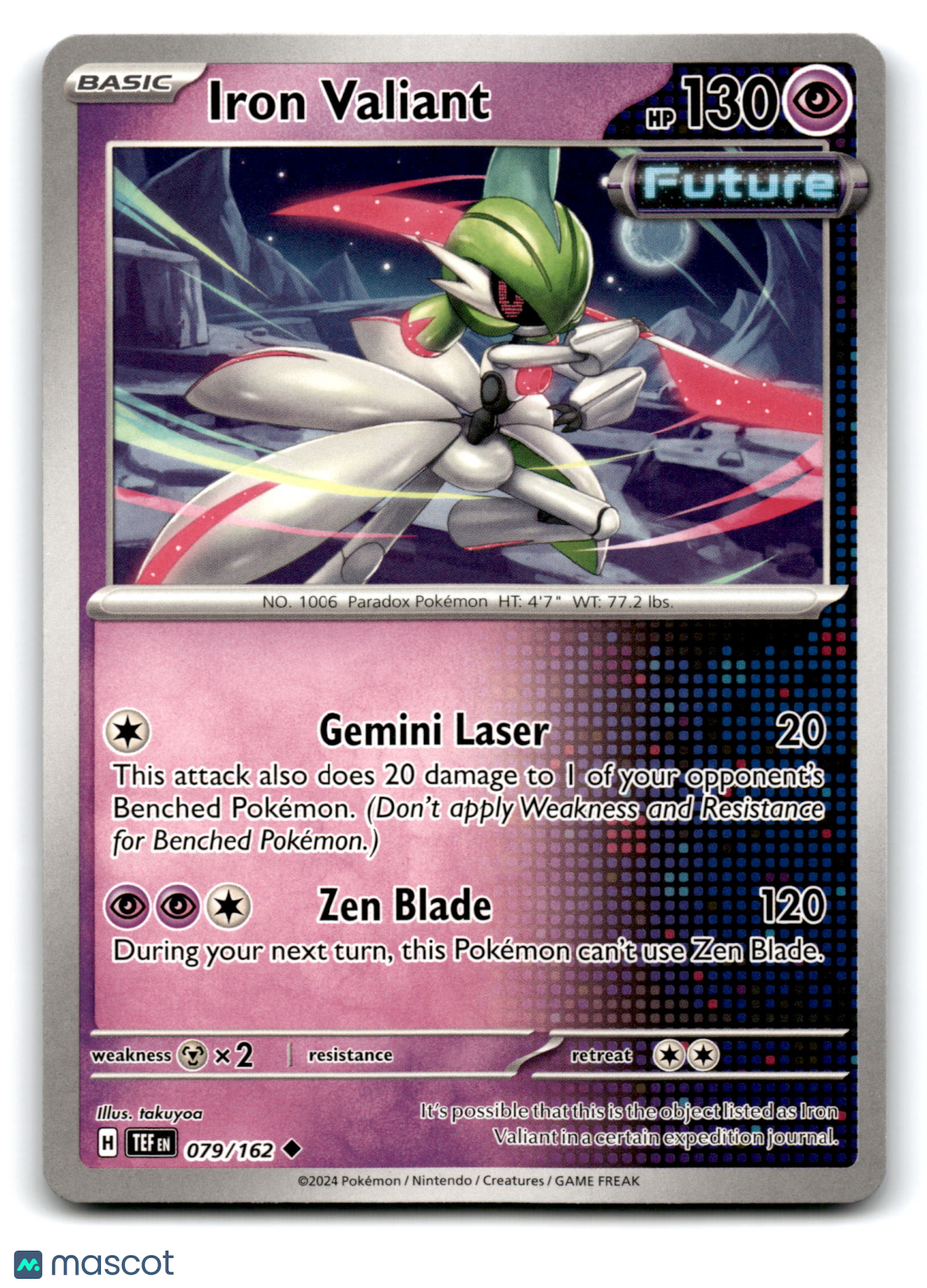 2024 Pokemon Iron Valiant #79/162
