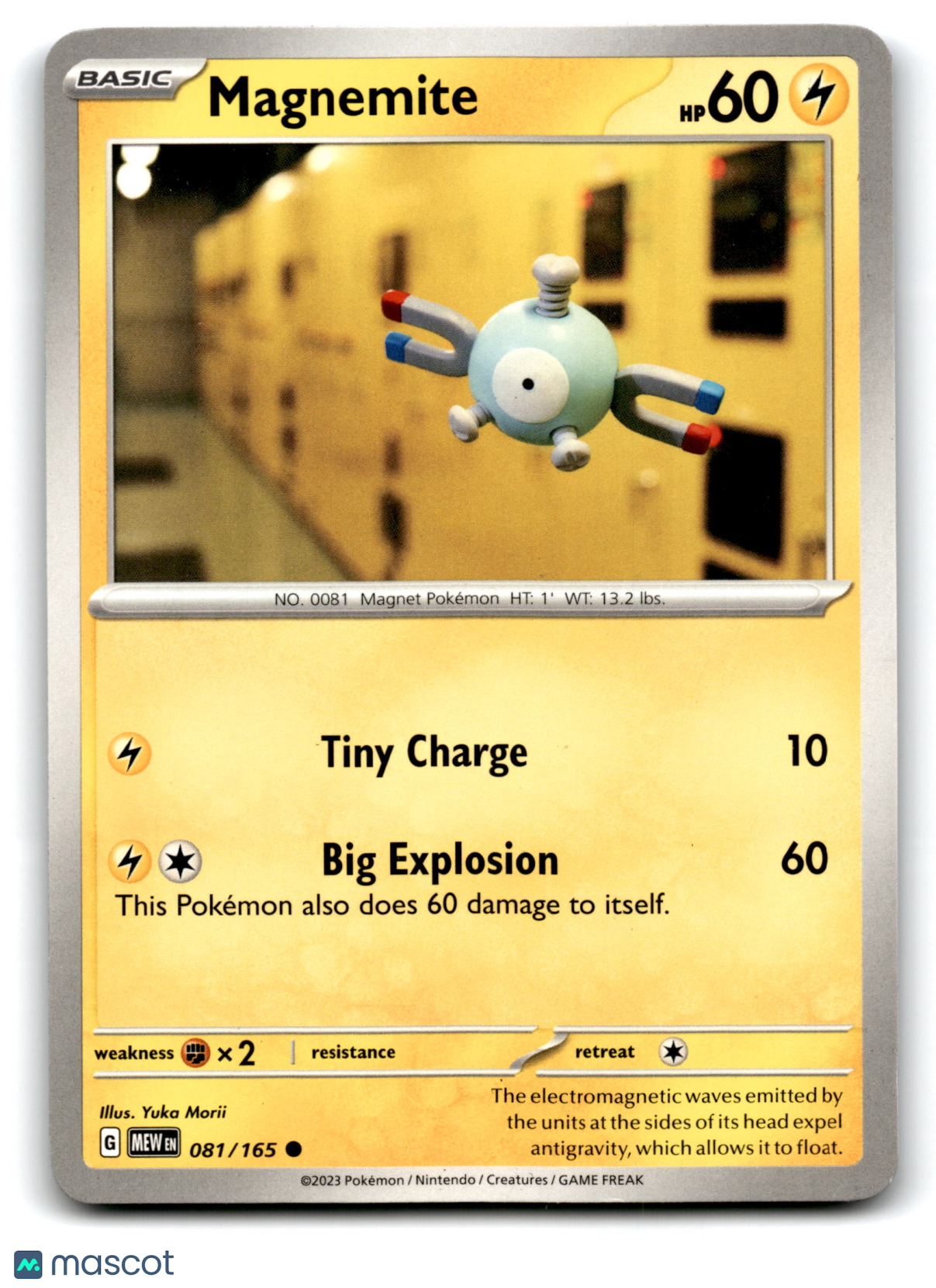 2023 Pokemon Magnemite #81/165