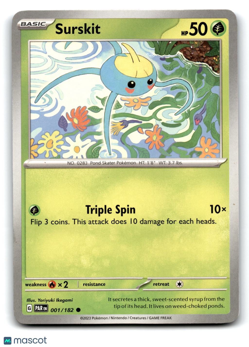 2023 Pokemon Surskit #1/182