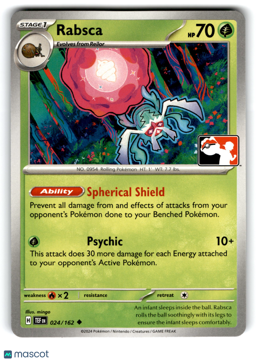2024 Pokemon Rabska #24/162
