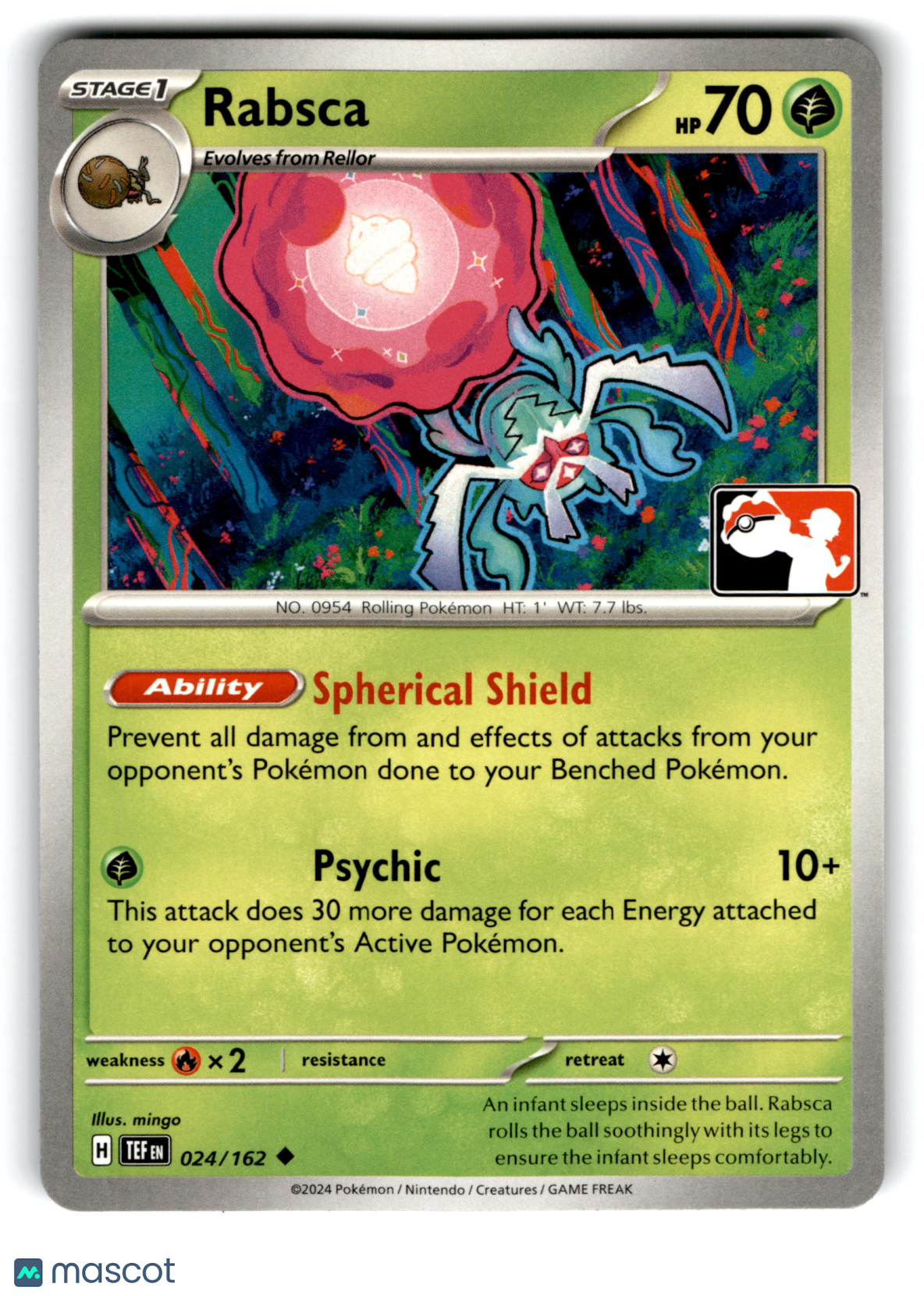 2024 Pokemon Rabska #24/162