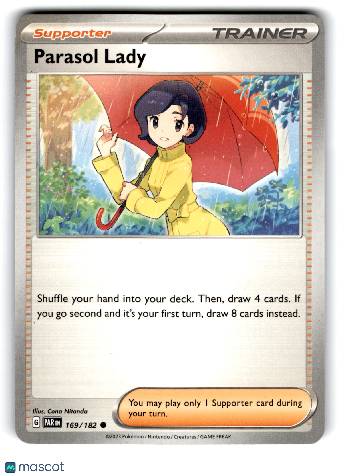 2023 Pokemon Parasol Lady #169/182
