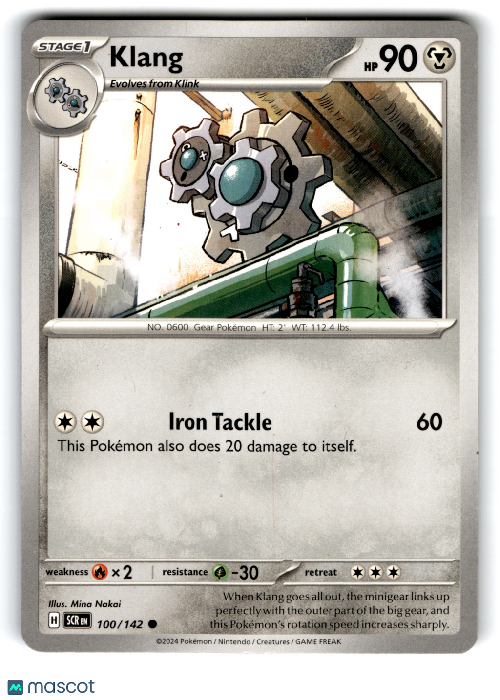 2024 Pokemon Klang #100/142