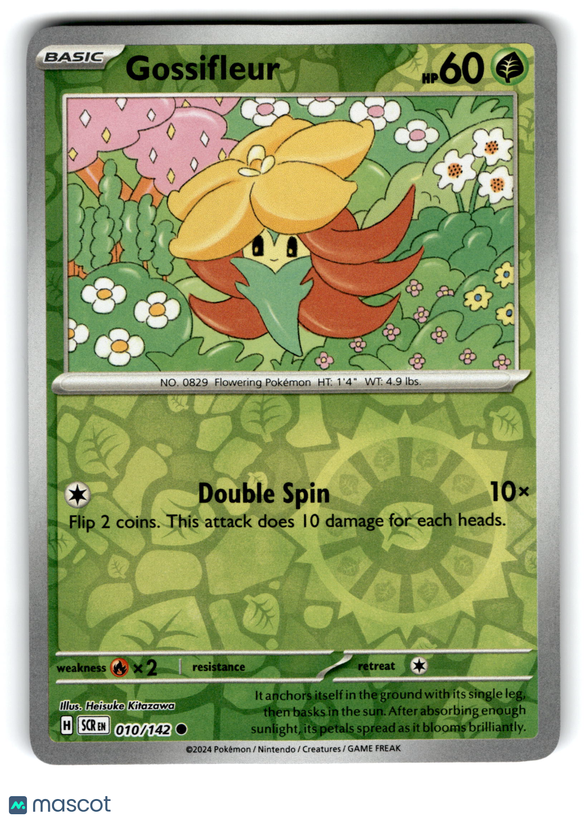 2024 Pokemon Gossifleur #10/142