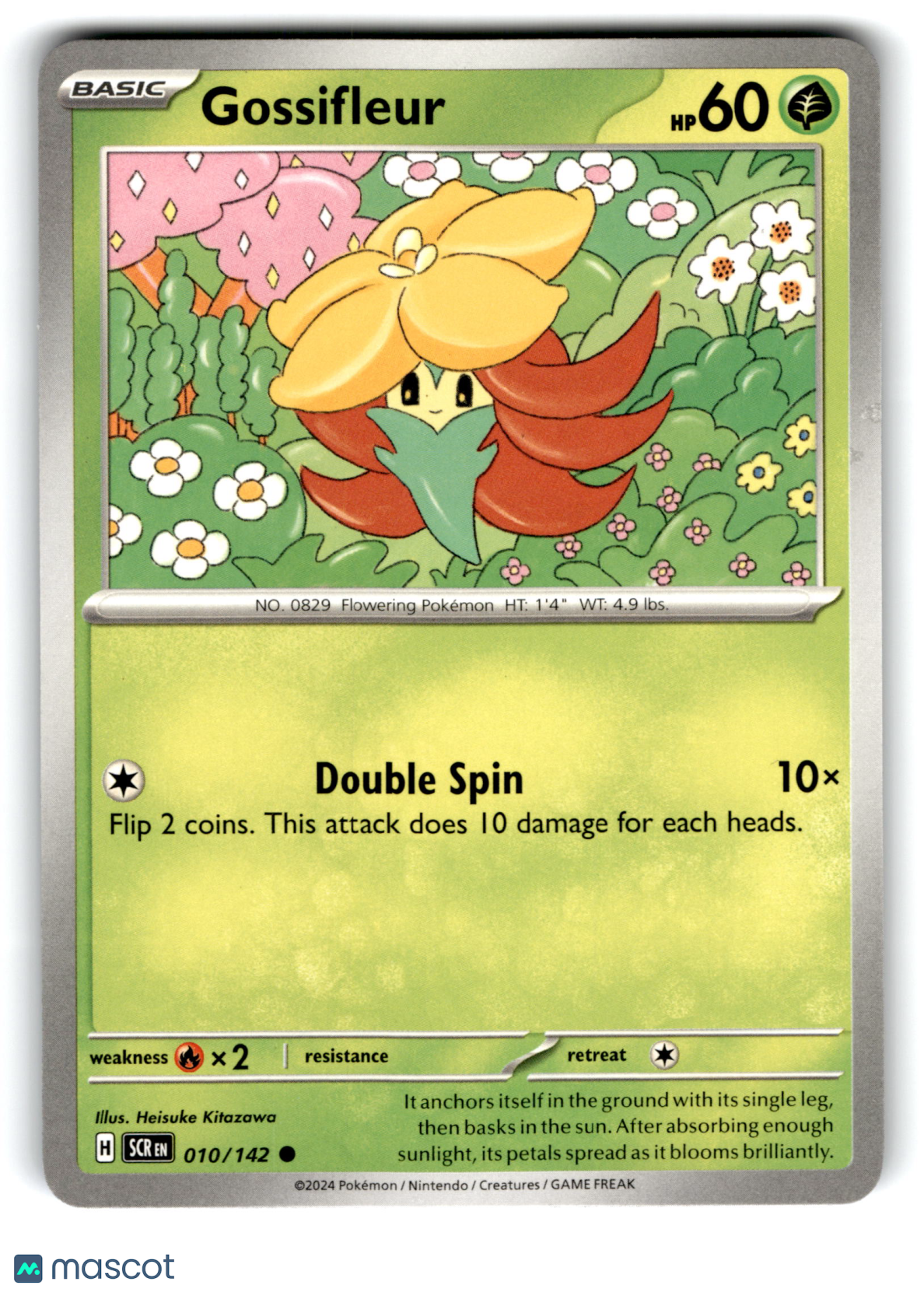 2024 Pokemon Gossifleur #10/142