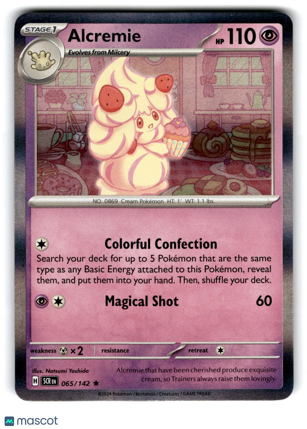 2024 Pokemon Alcremie #65/142