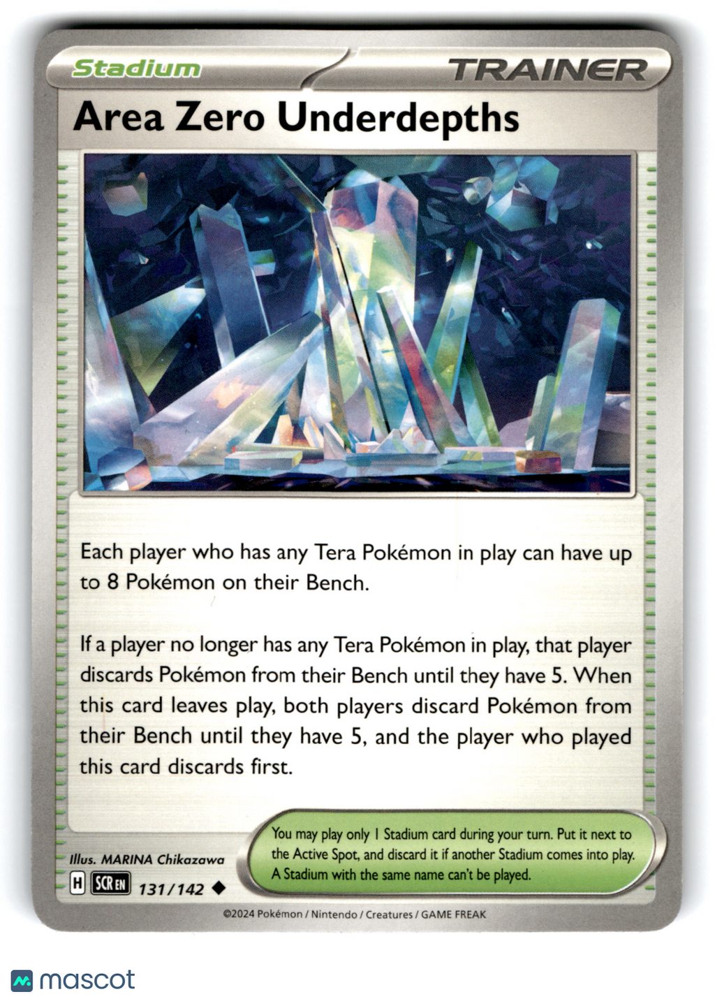 2024 Pokemon Area Zero Underdepths #131/142