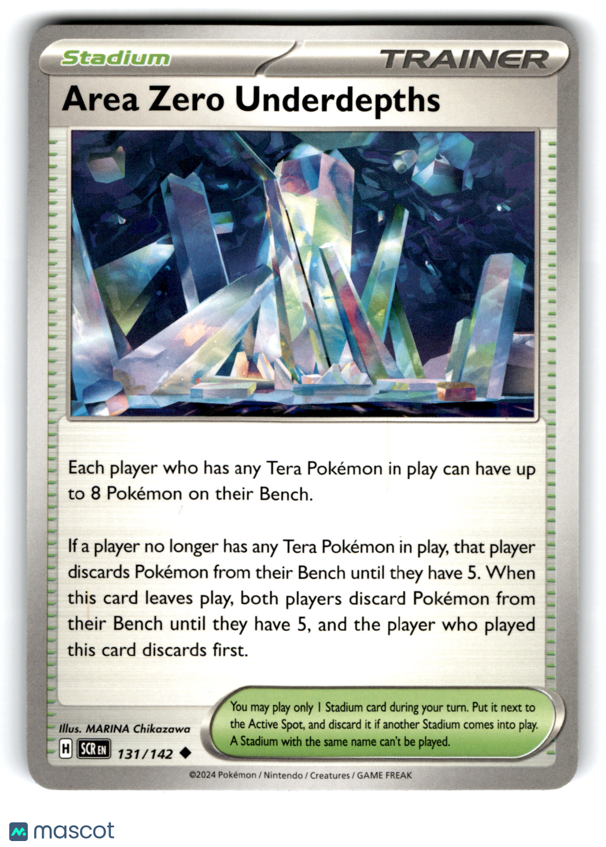 2024 Pokemon Area Zero Underdepths #131/142