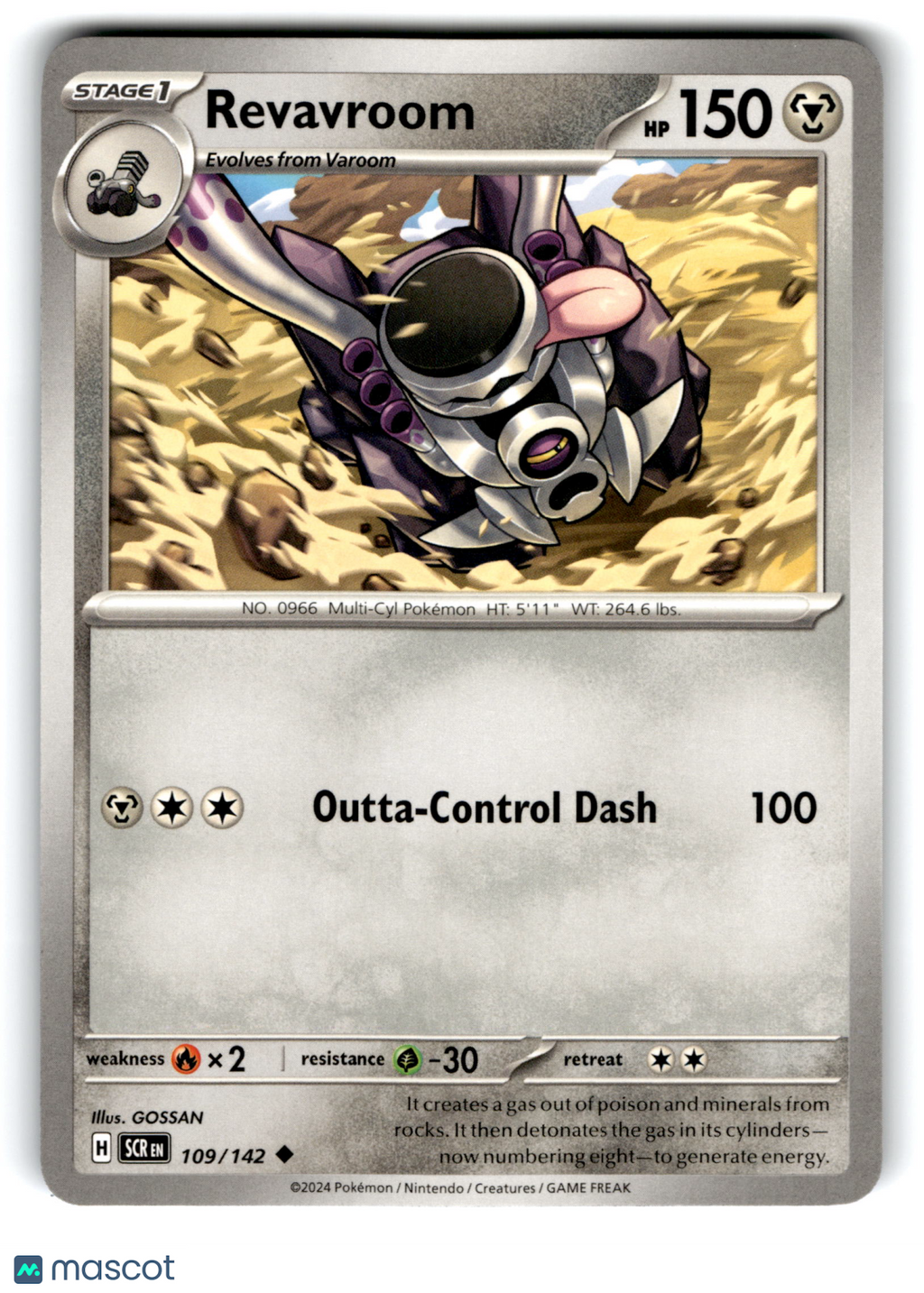 2024 Pokemon Revavroom #109/142