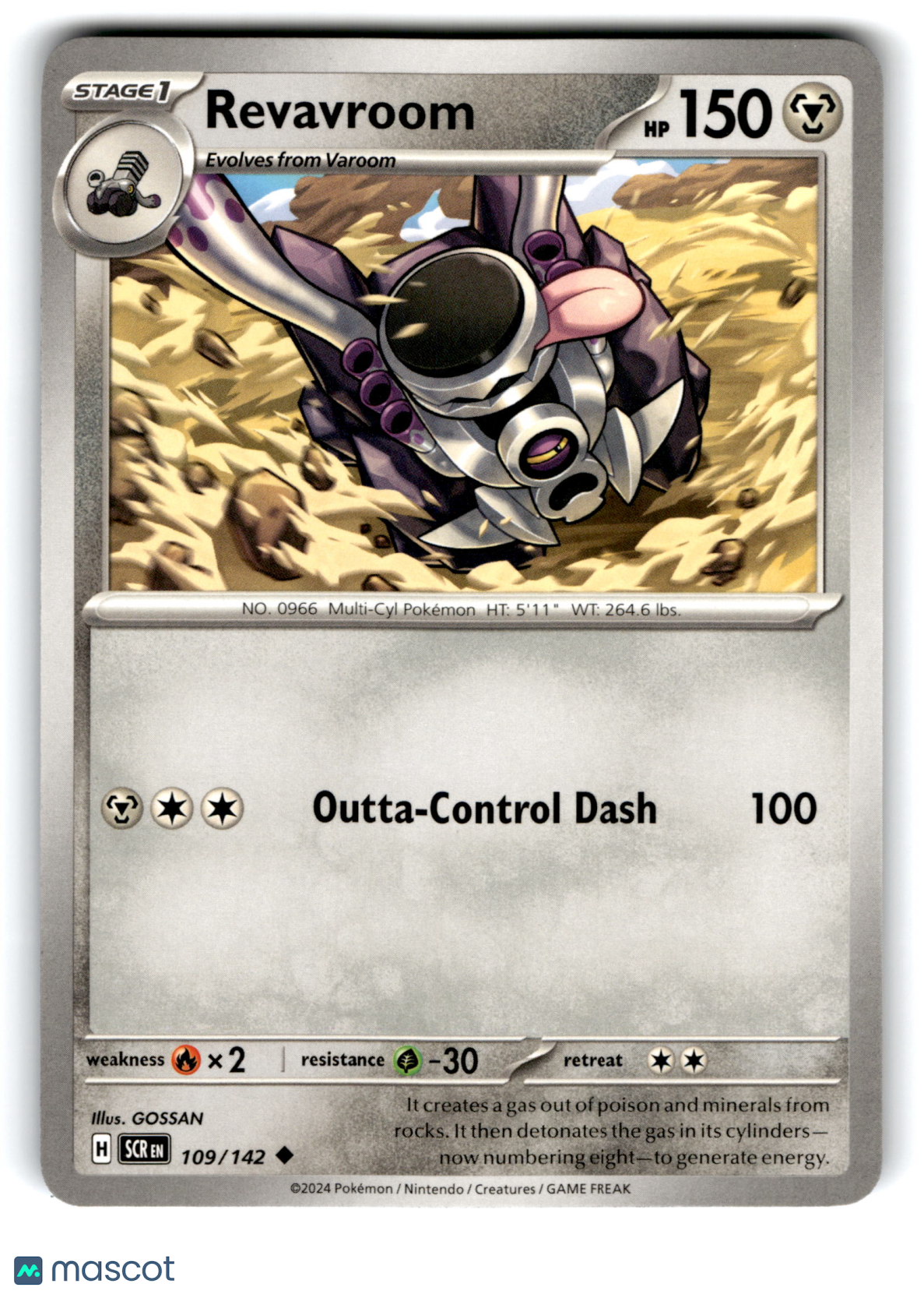 2024 Pokemon Revavroom #109/142