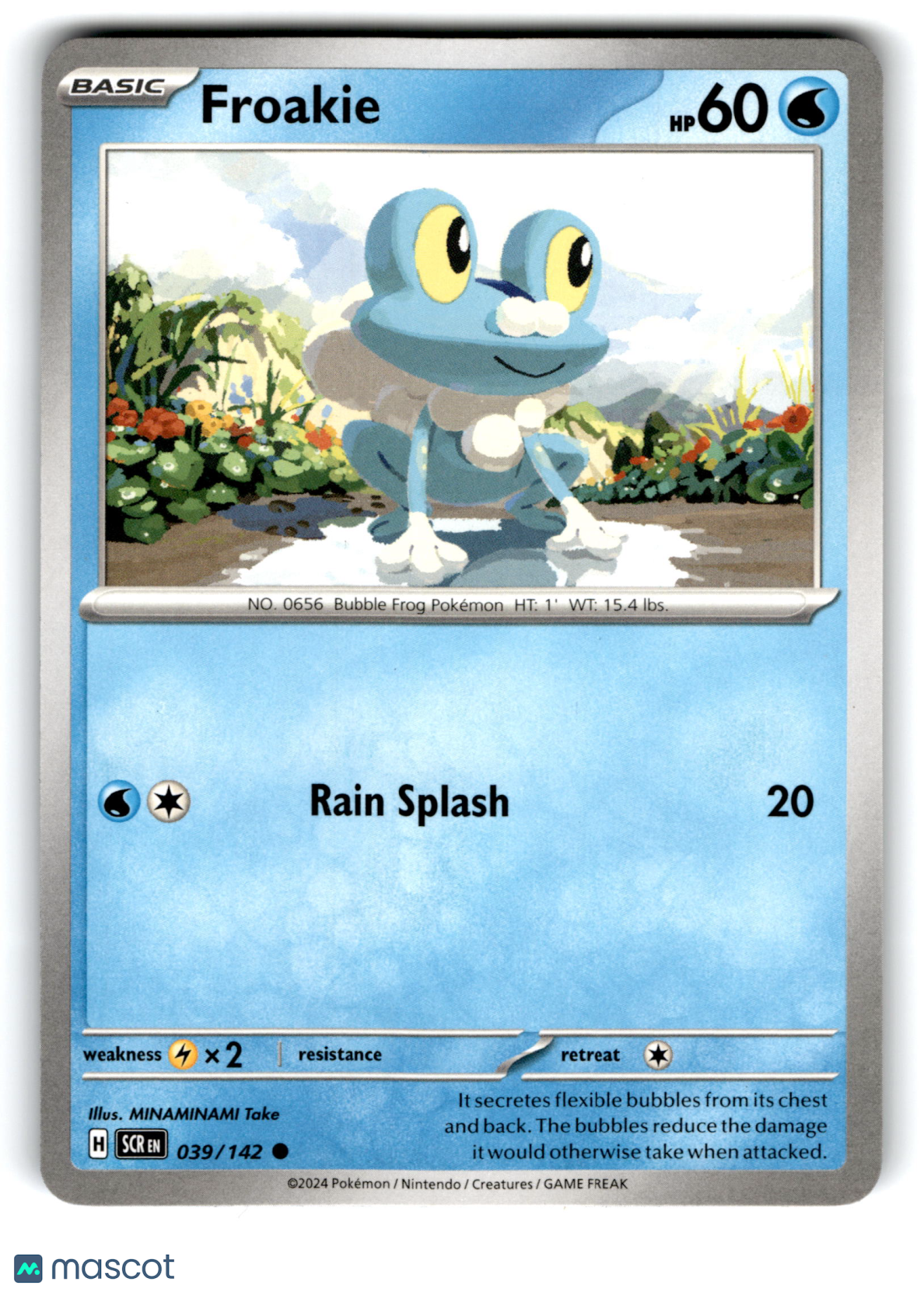 2024 Pokemon Froakie #39/142