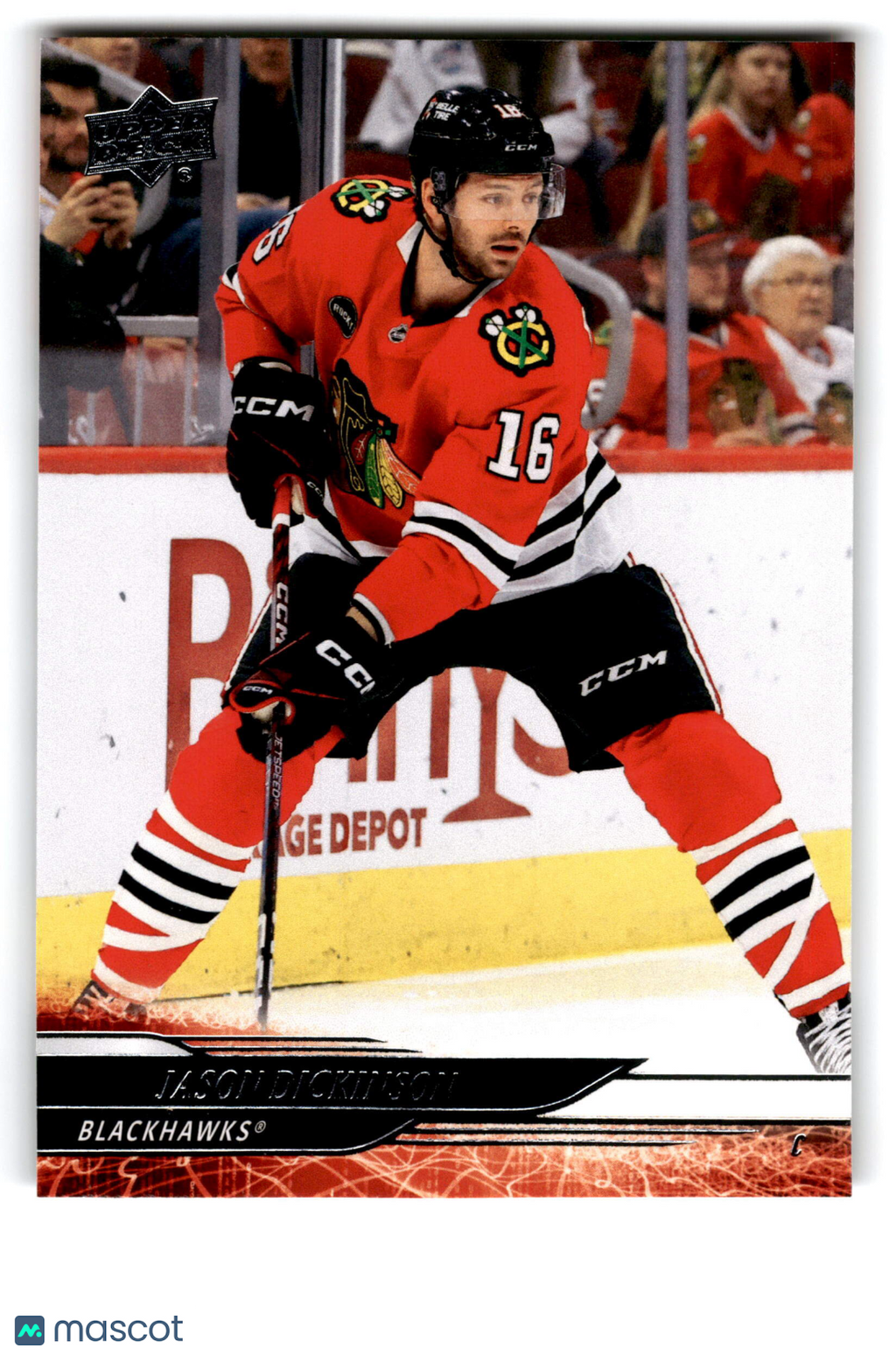 2023 Upper Deck Series 1 Hockey Jason Dickinson #45
