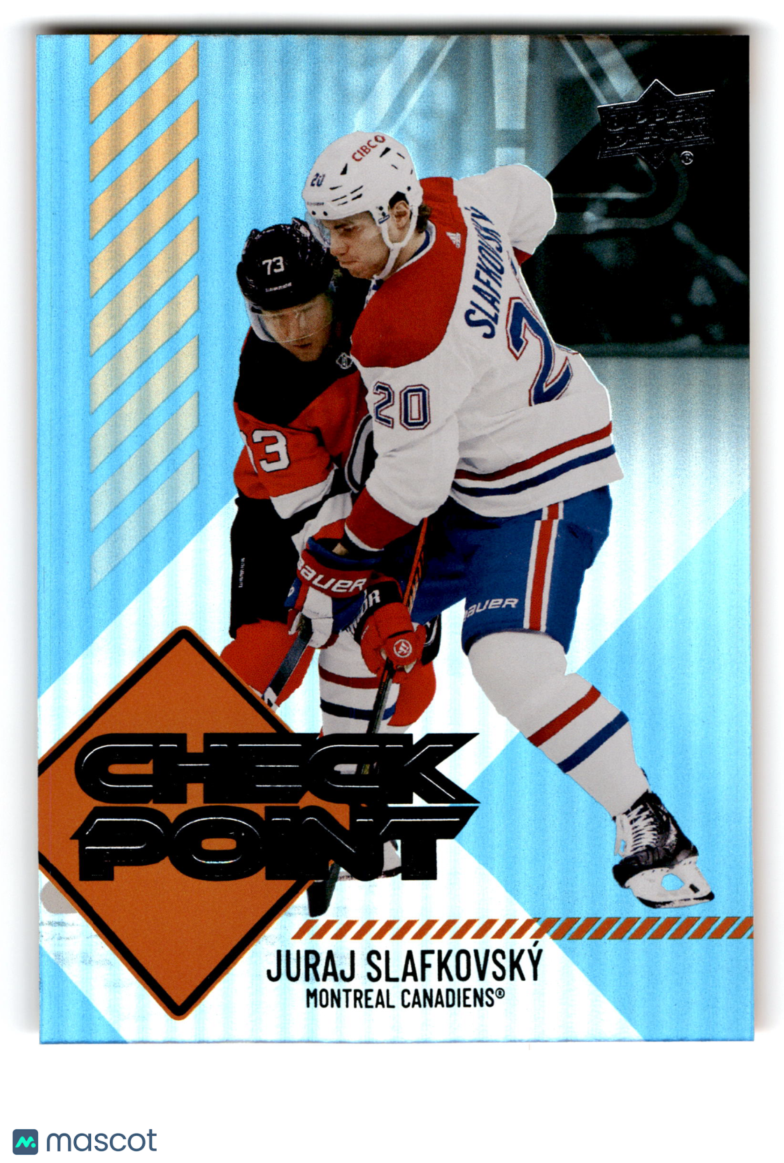 2024 Upper Deck Series 1 Hockey Check Point Juraj Slafkovsky #CP-8