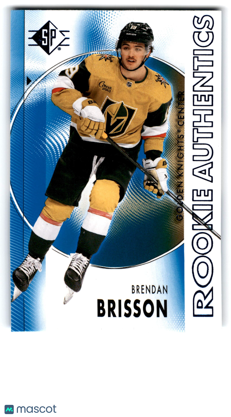 2025 Upper Deck SP Rookie Authentics Brendan Brisson #112