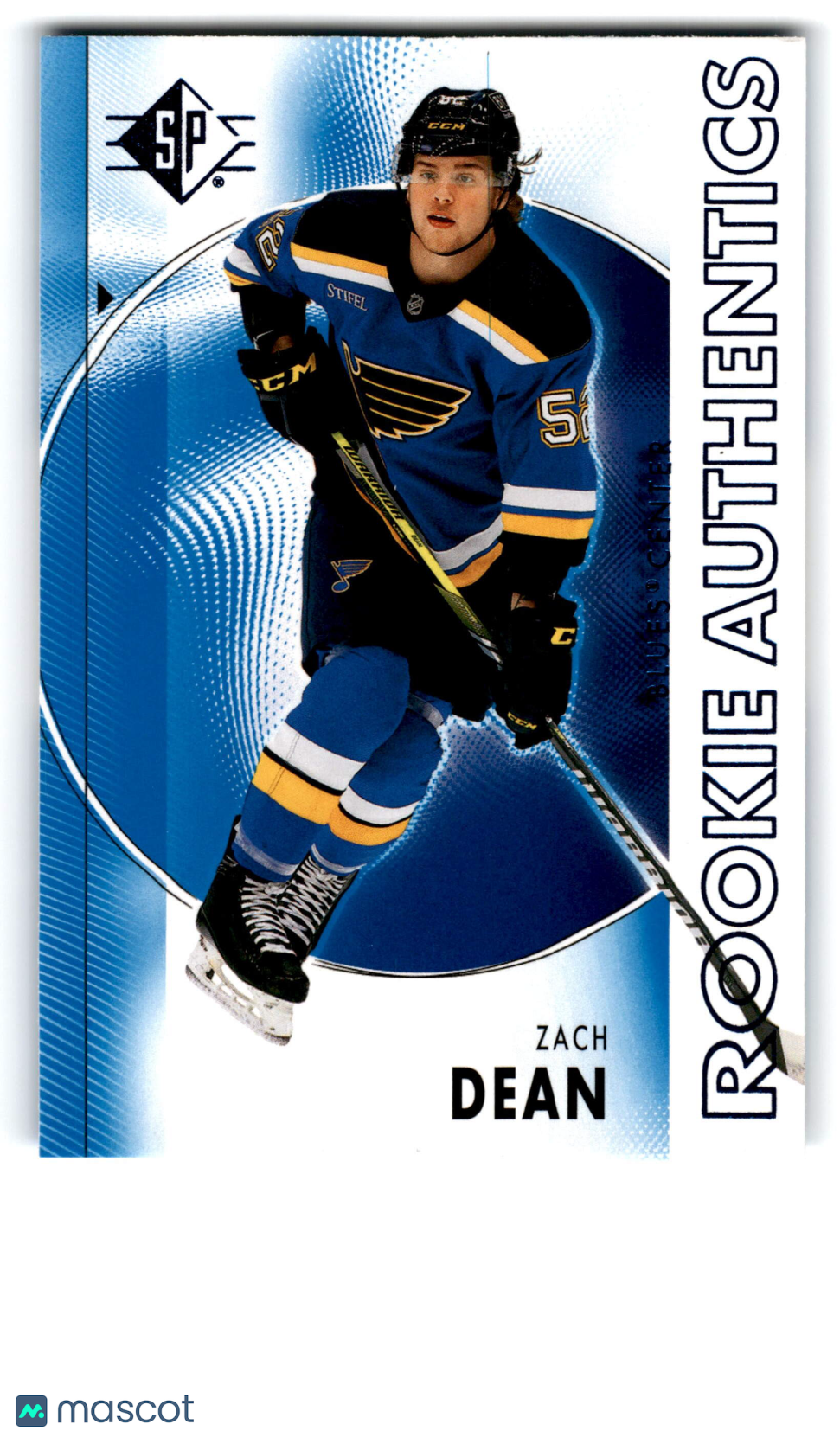 2025 Upper Deck SP Rookie Authentics Zach Dean #118