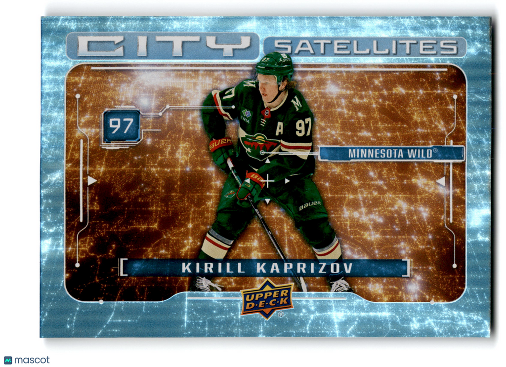 2024 Upper Deck Series 1 City Satellites Kirill Kaprizov #CS-8