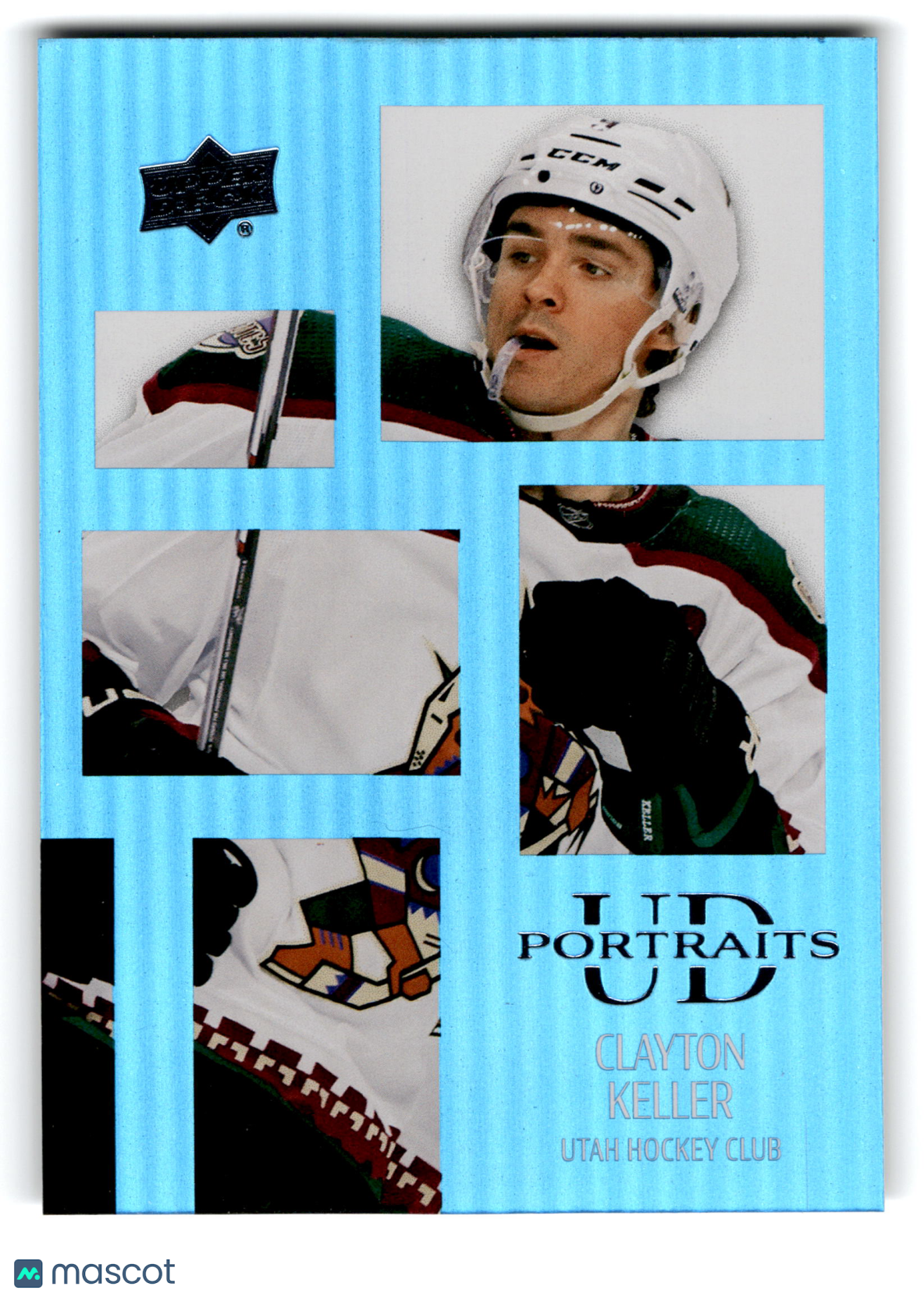 2024 Upper Deck Series 1 UD Portraits Clayton Keller #P-3