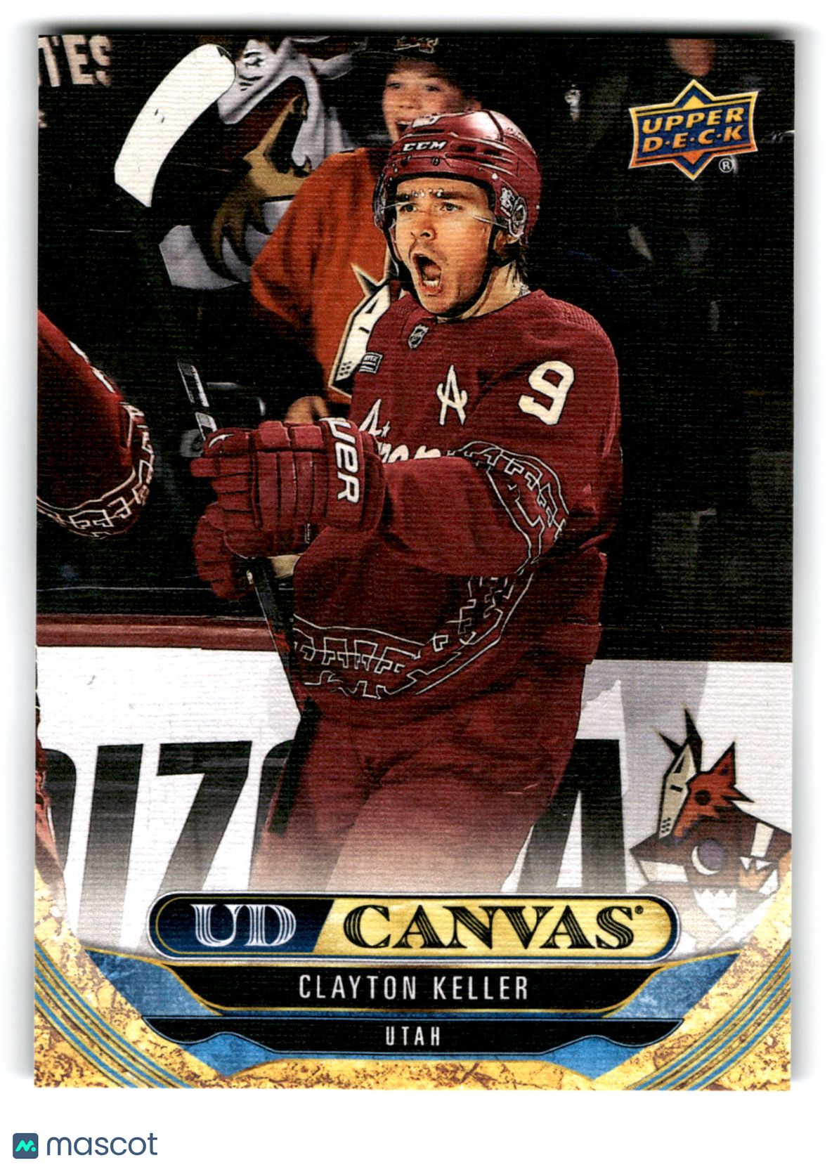 2024 Upper Deck Series 1 UD Canvas Clayton Keller #C-58