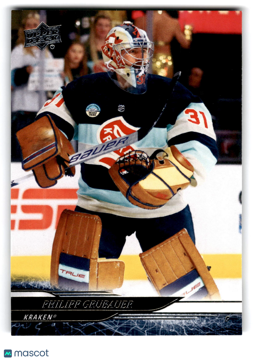 2023 Upper Deck Series 1 Hockey Philipp Grubauer #156
