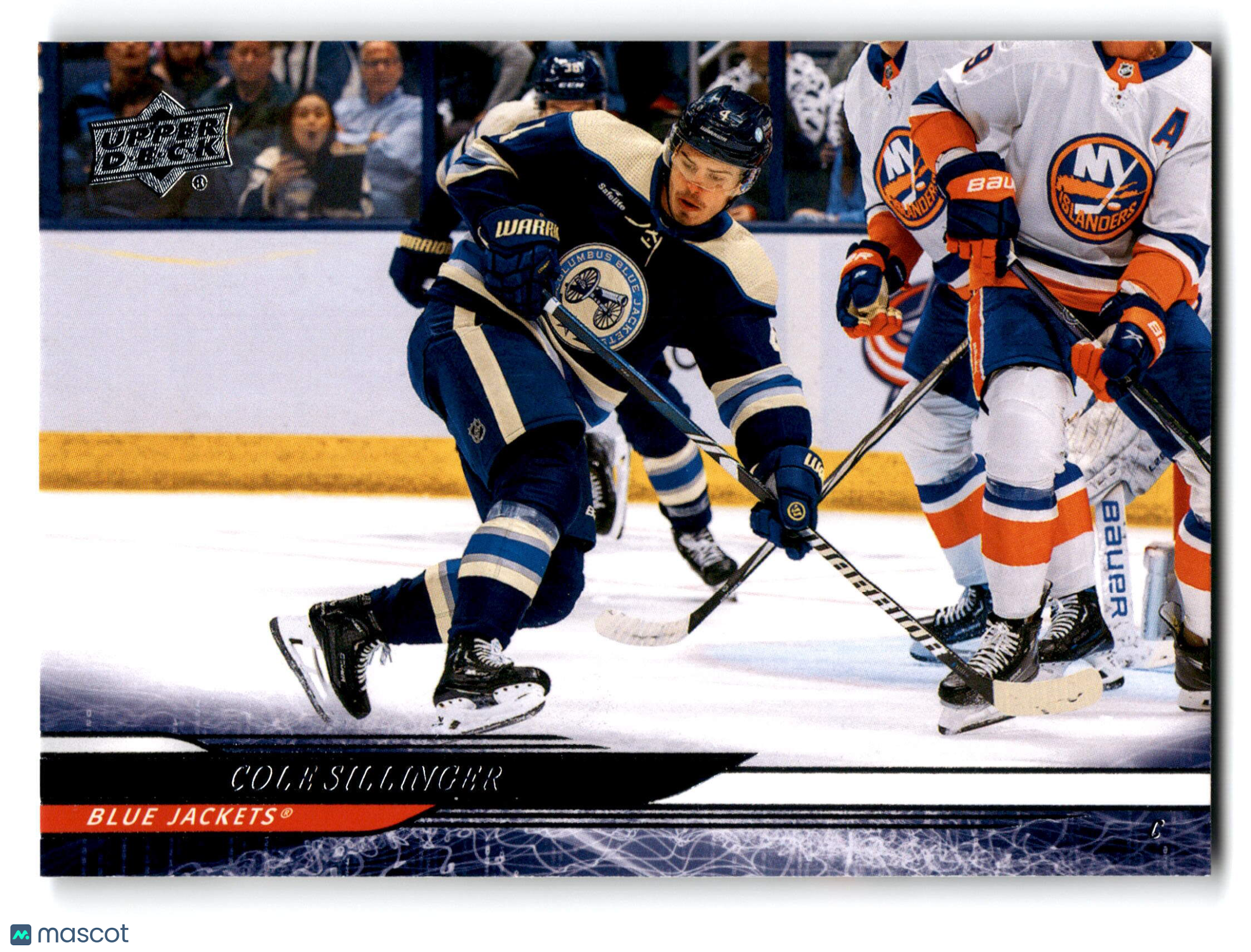 2023 Upper Deck Series 1 Hockey Cole Sillinger #58