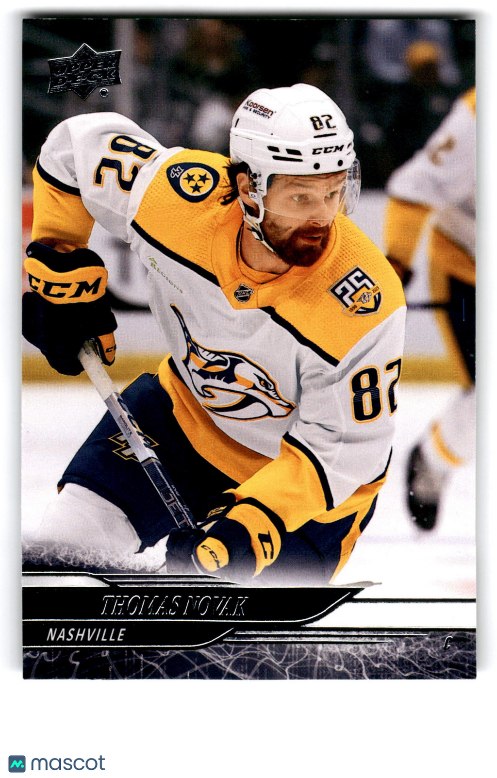 2023 Upper Deck Series 1 Hockey Thomas Novak #105