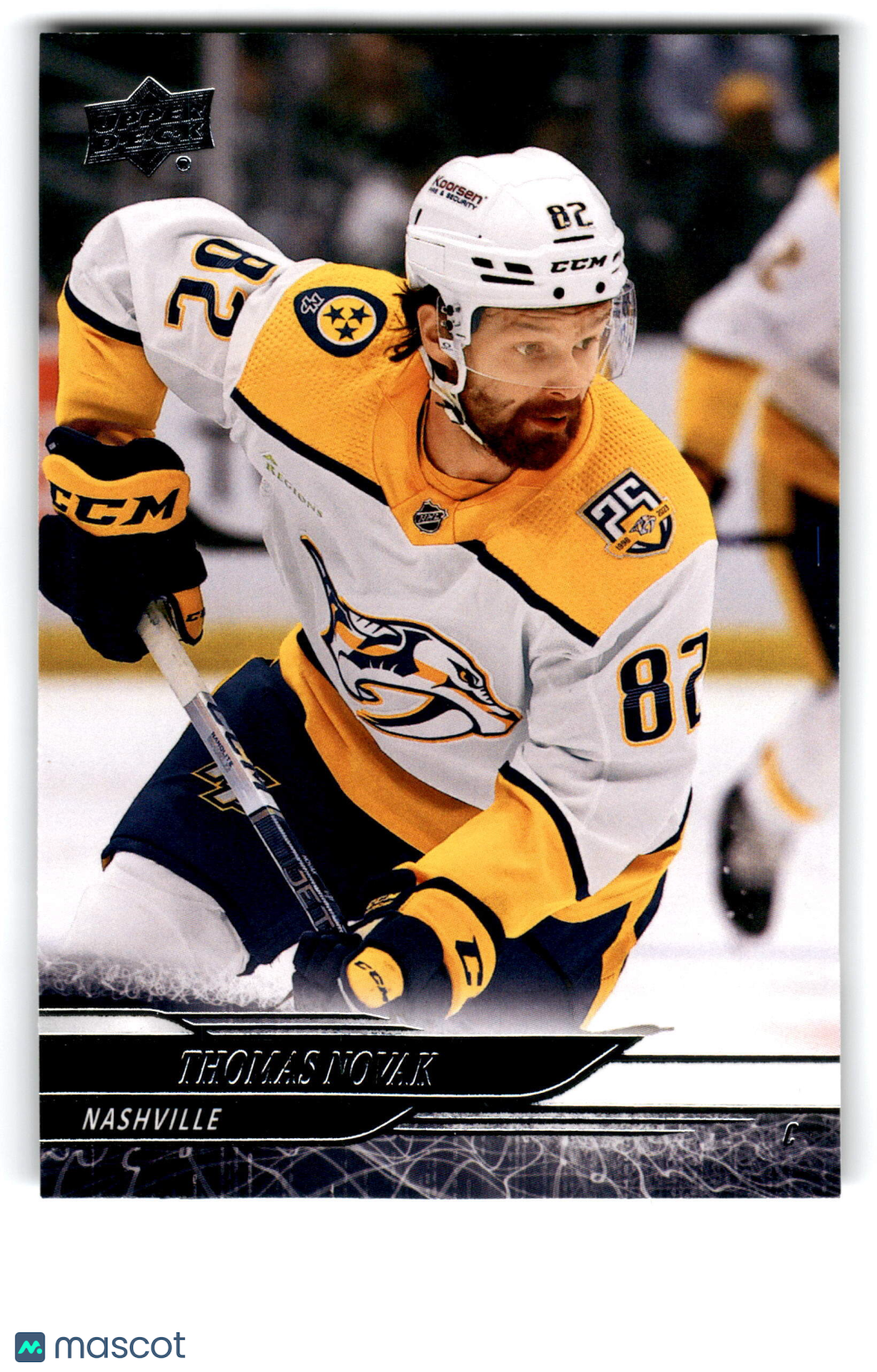 2023 Upper Deck Series 1 Hockey Thomas Novak #105