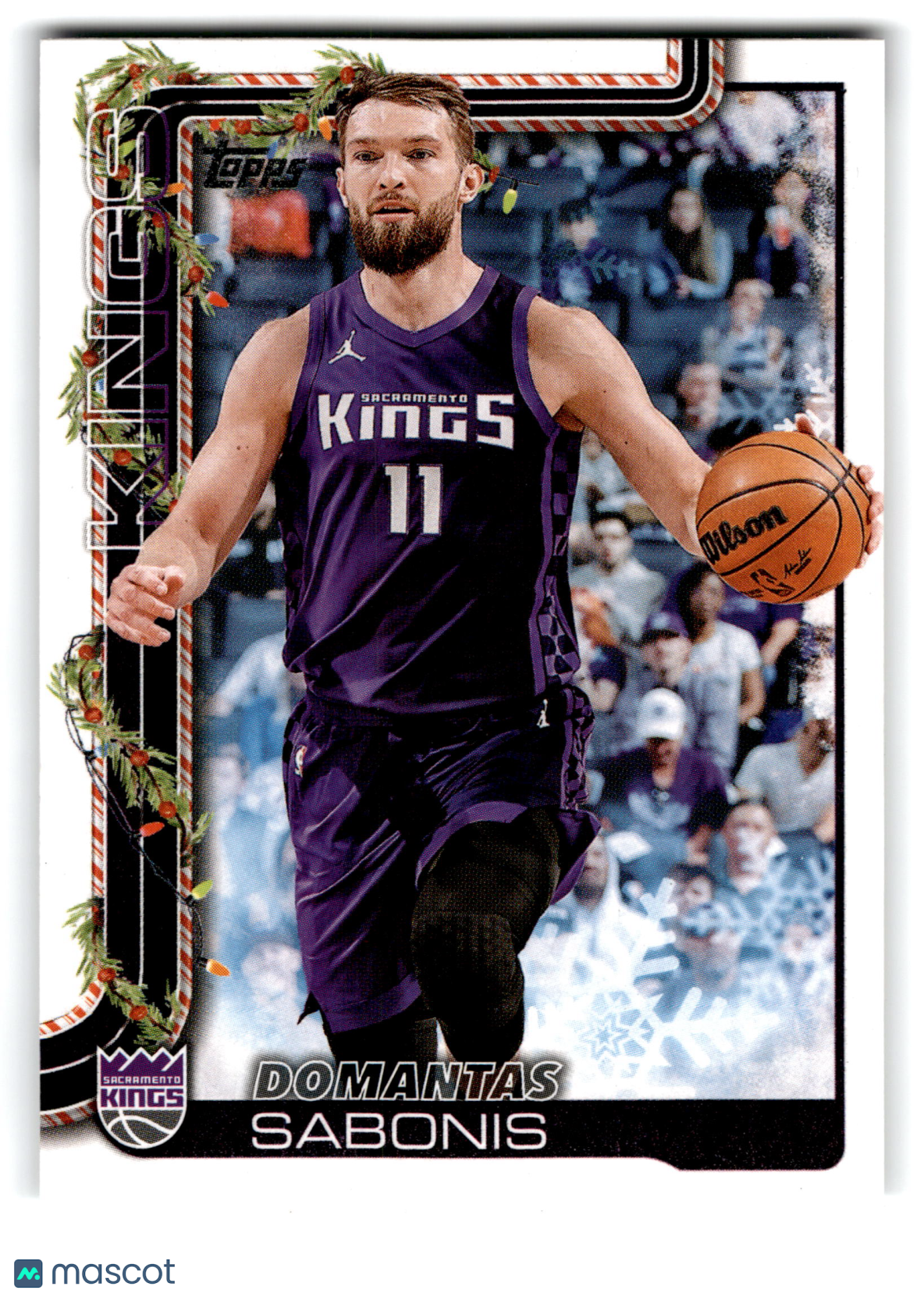 2025 Topps Holiday Domantas Sabonis #H134