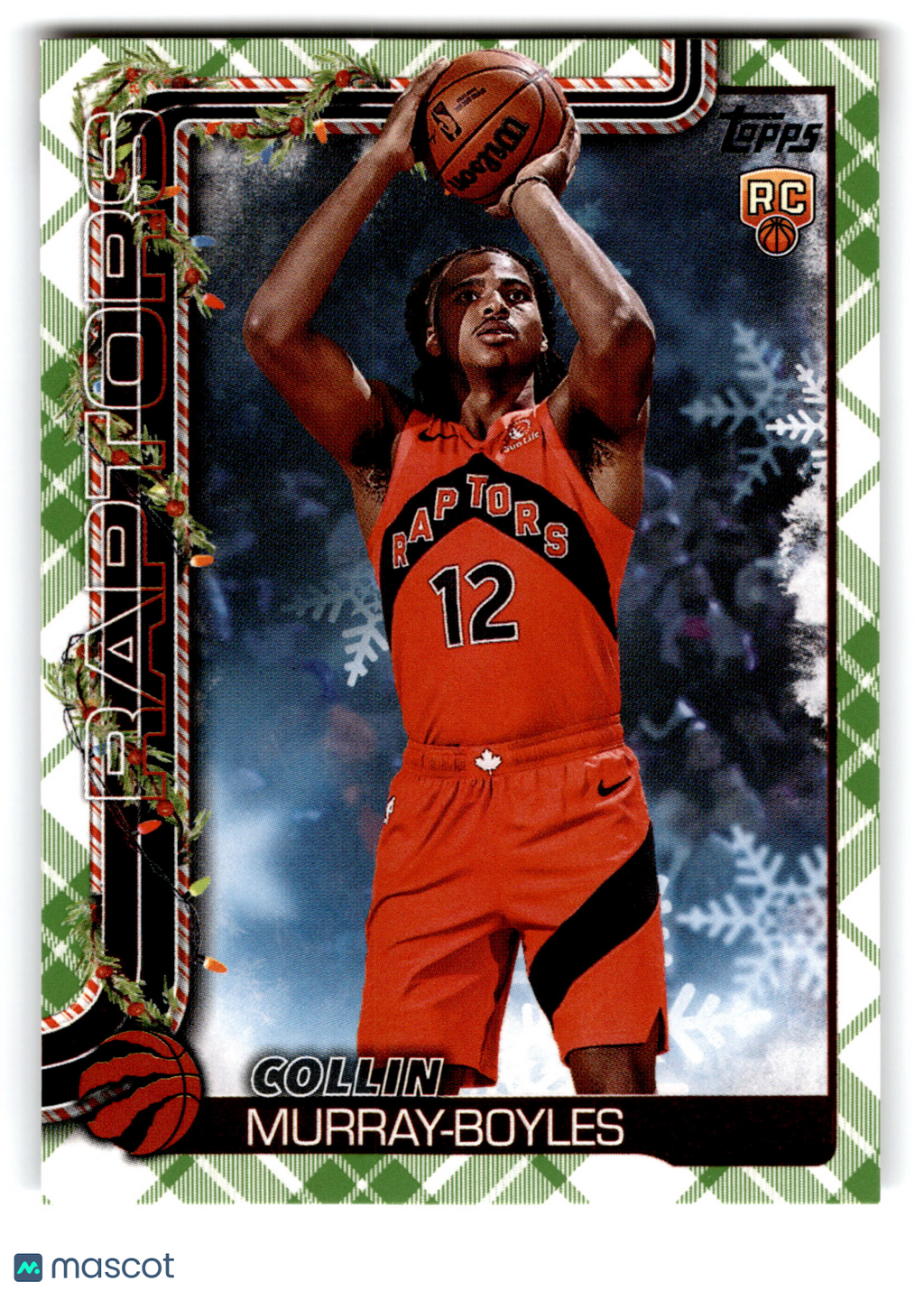 2025 Topps Holiday Collin Murray-Boyles #H169 RC