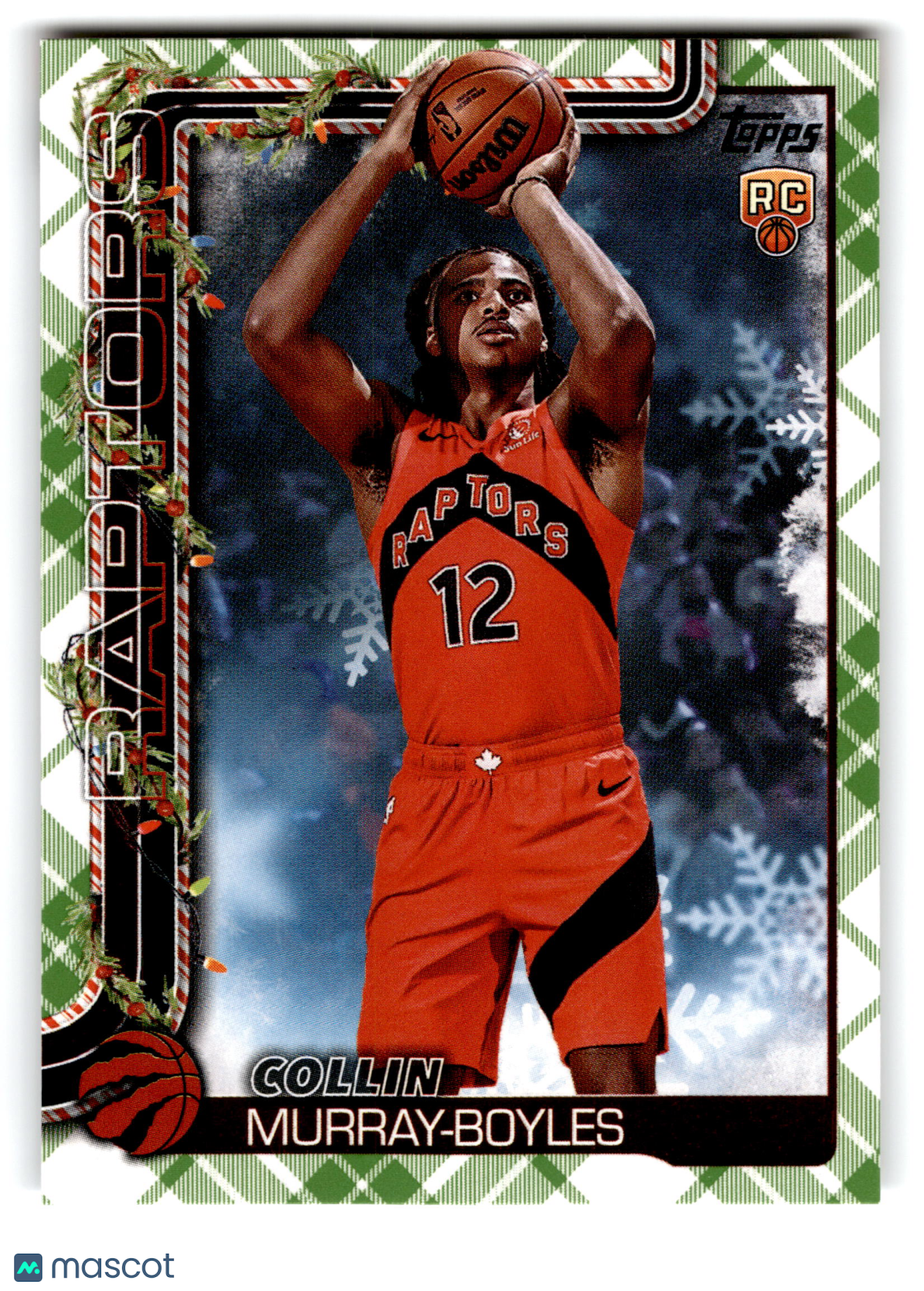 2025 Topps Holiday Collin Murray-Boyles #H169 RC