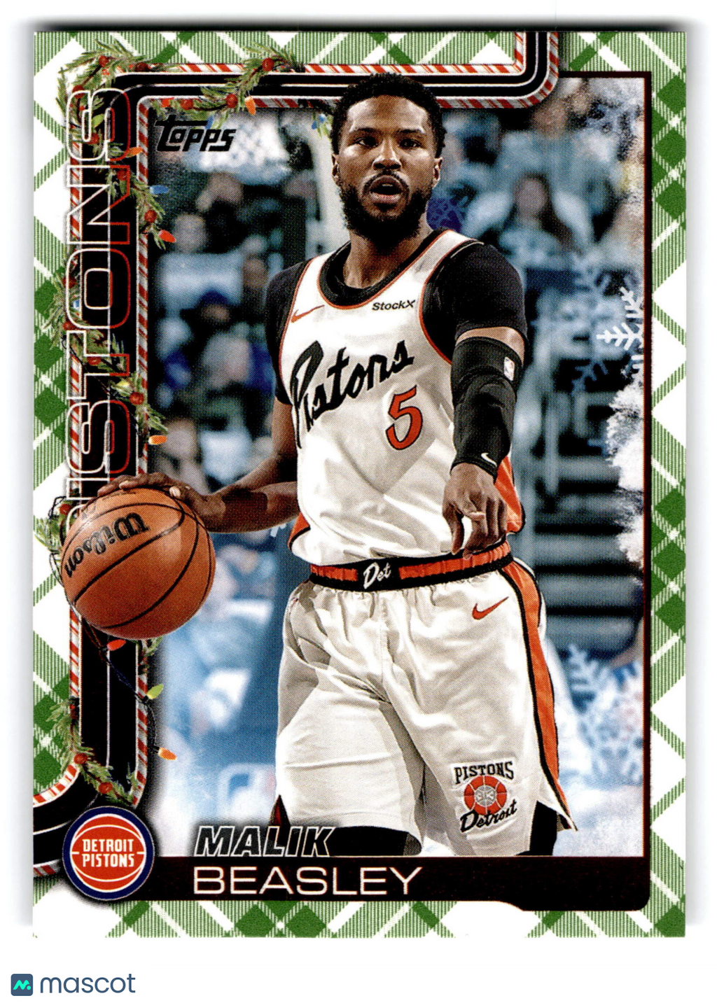 2025 Topps Holiday Malik Beasley #H35