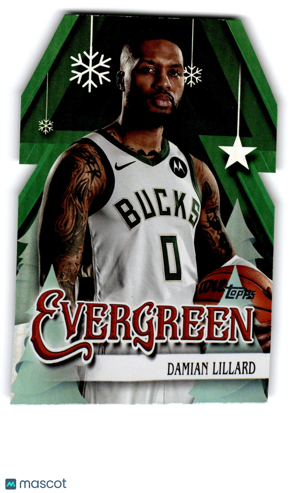 2025 Topps Holiday Mega Basketball Damian Lillard #EV-DL