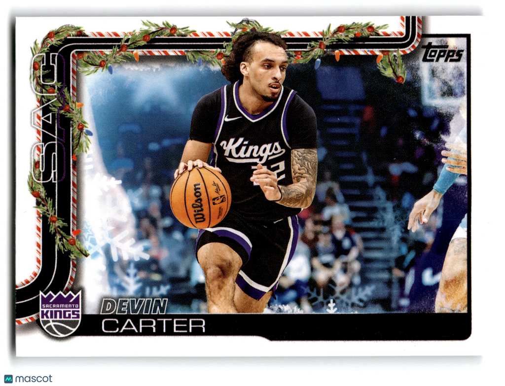 2025 Topps Holiday Basketball Devin Carter #H132