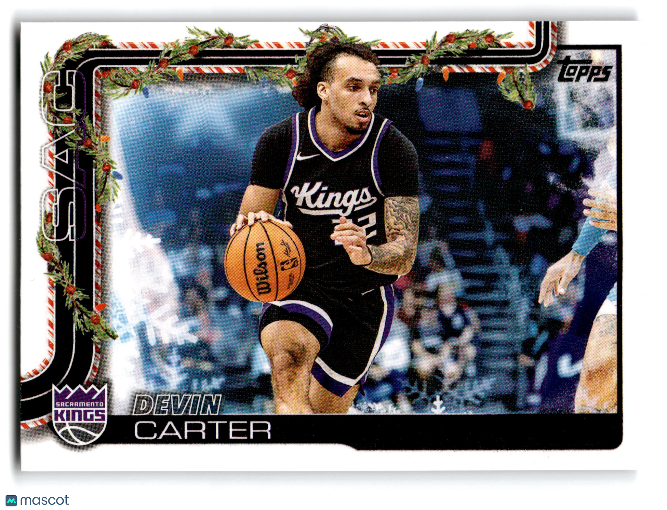 2025 Topps Holiday Basketball Devin Carter #H132