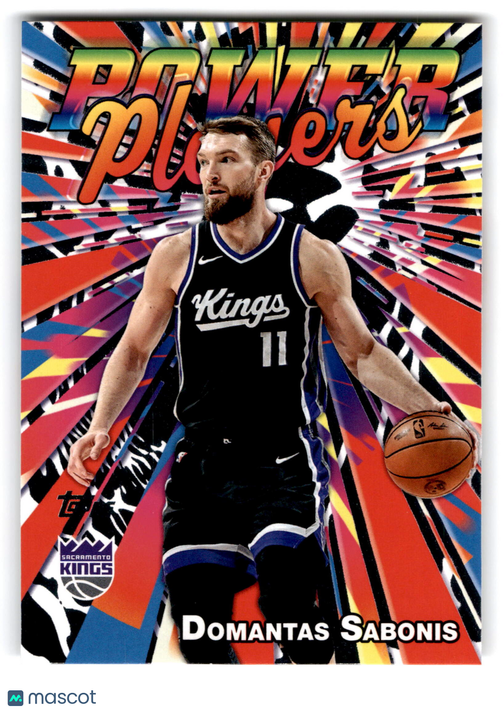 2025 Topps Power Players Domantas Sabonis #PP-14