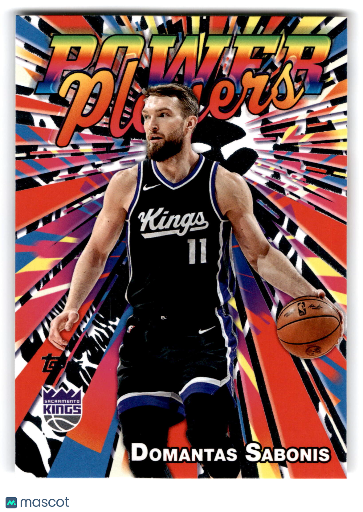 2025 Topps Power Players Domantas Sabonis #PP-14