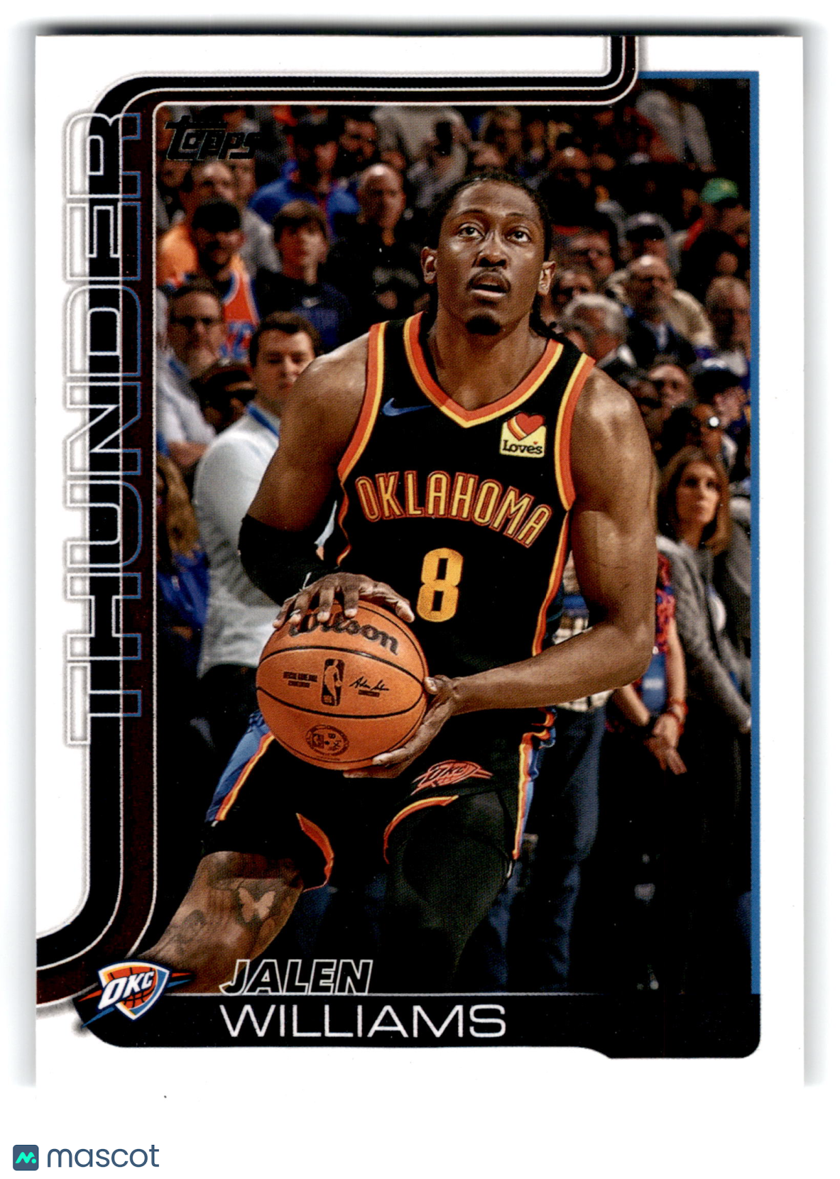 2025 Topps Basketball Jalen Williams #116