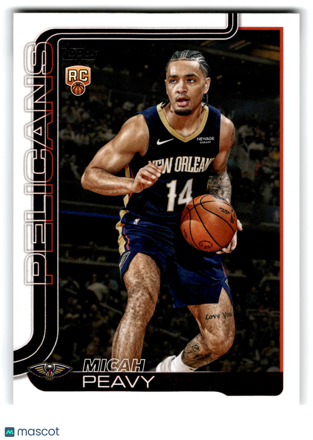 2025 Topps Flagship Micah Peavy #241 RC