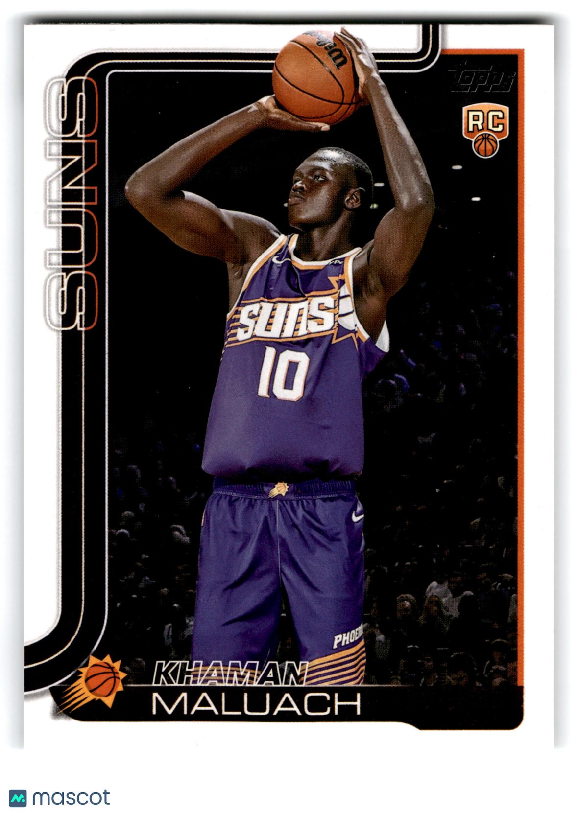 2025 Topps Flagship Basketball Khaman Maluach #210 RC