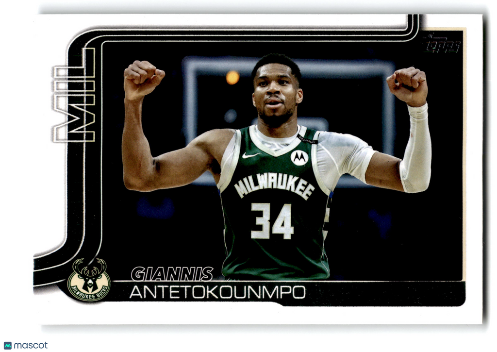2025 Topps Flagship Giannis Antetokounmpo #54