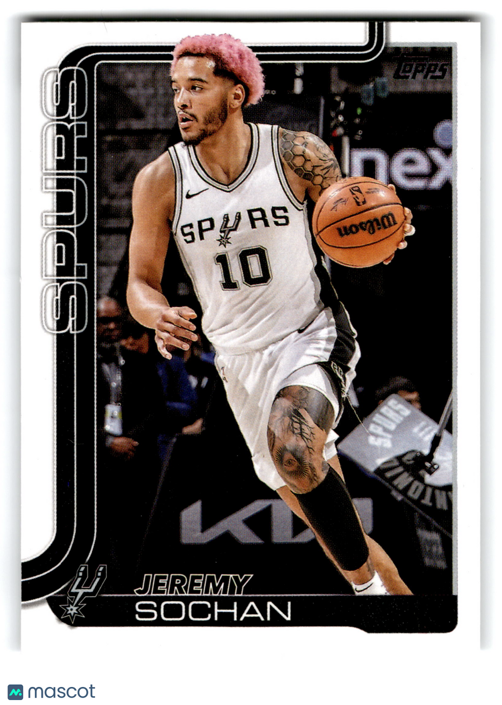 2025 Topps Basketball Jeremy Sochan #199