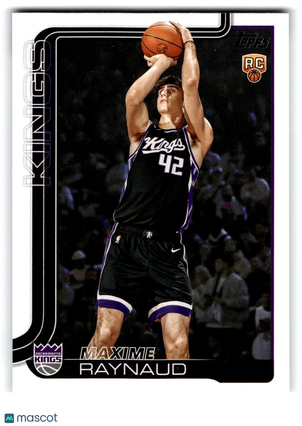 2025 Topps Basketball Maxime Raynaud #243 RC