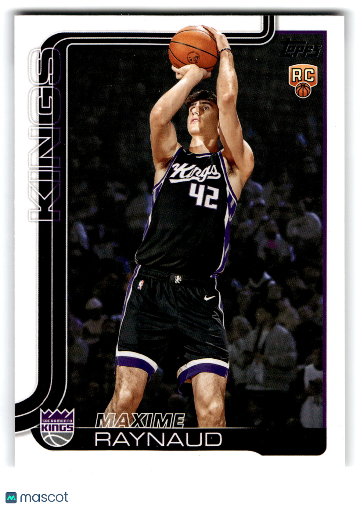 2025 Topps Basketball Maxime Raynaud #243 RC
