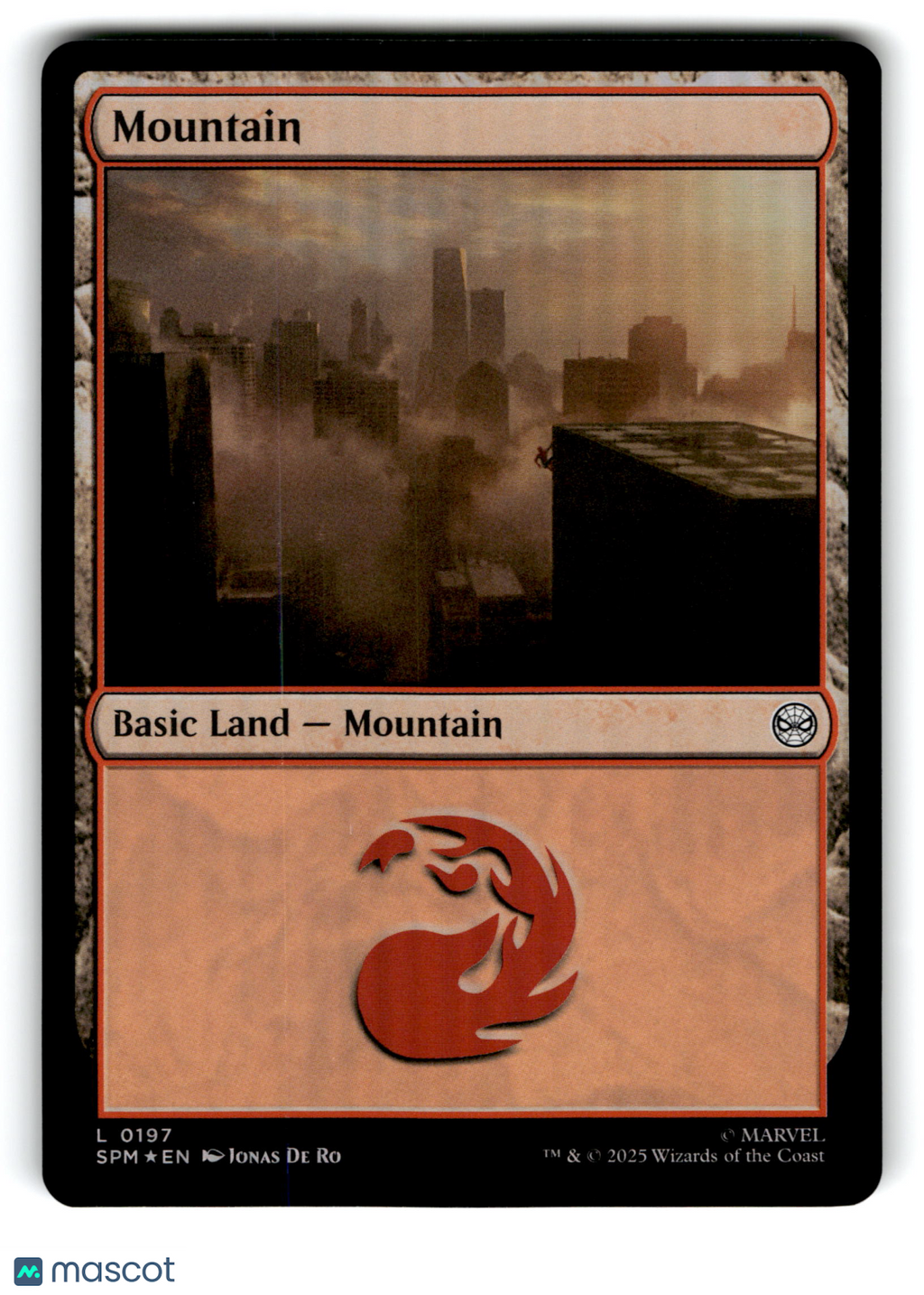 2025 Magic: The Gathering Mountain #L 0197