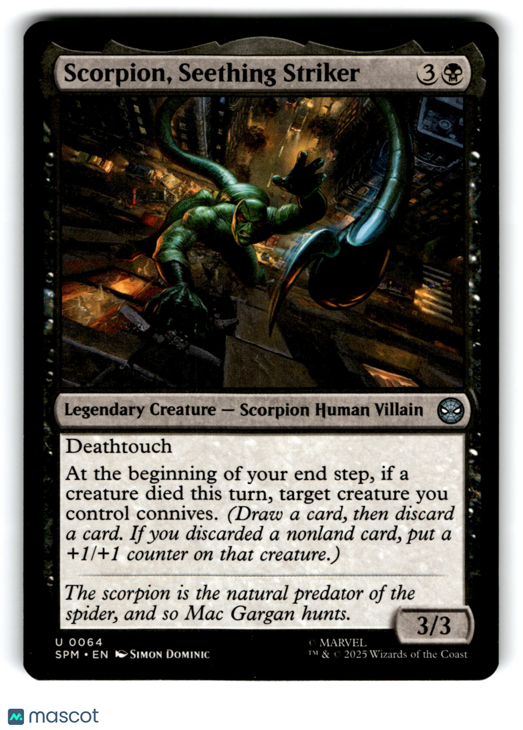 2023 Magic: The Gathering Scorpion, Seething Striker