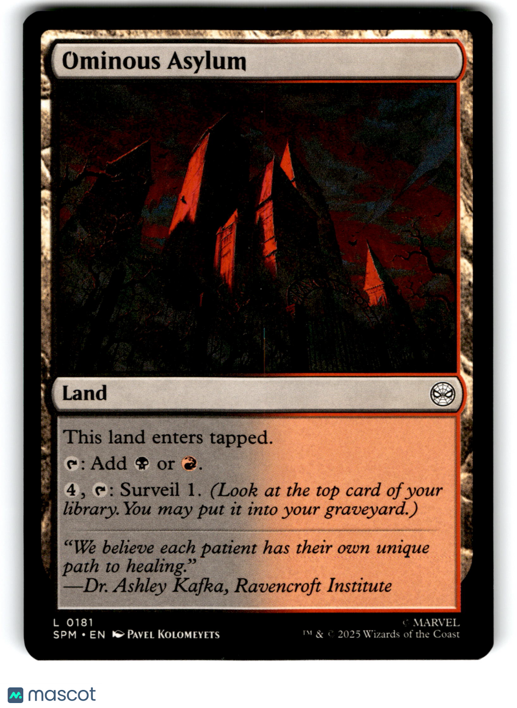 2025 Magic: The Gathering Ominous Asylum
