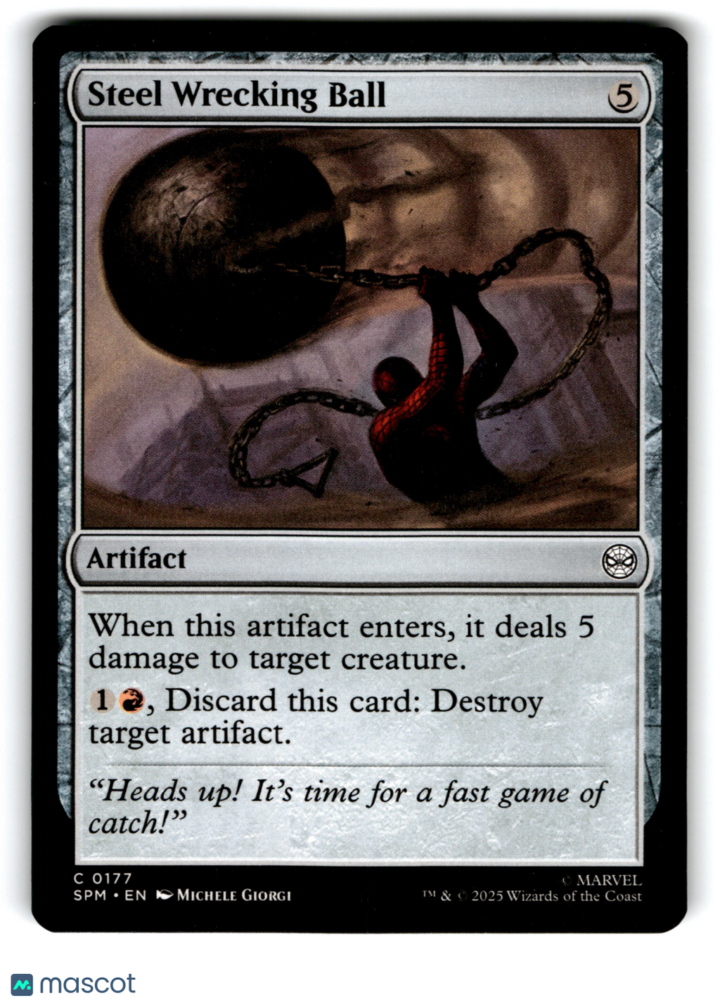 2025 Magic: The Gathering Steel Wrecking Ball #0177