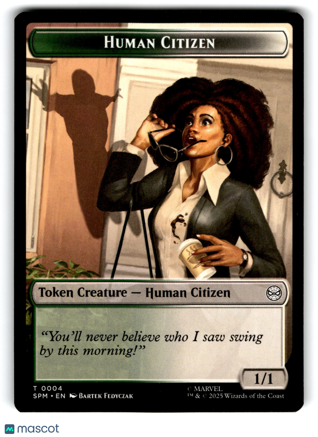 2025 Magic: The Gathering Copy Human Citizen
