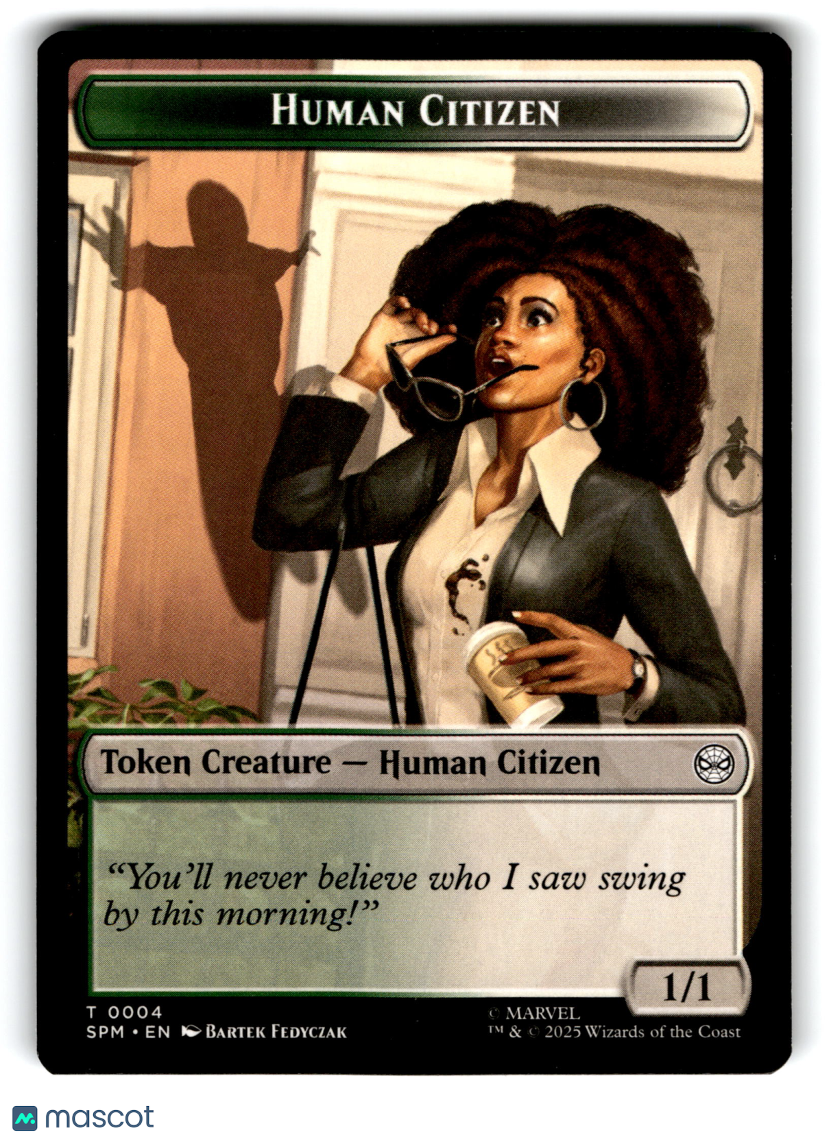2025 Magic: The Gathering Copy Human Citizen