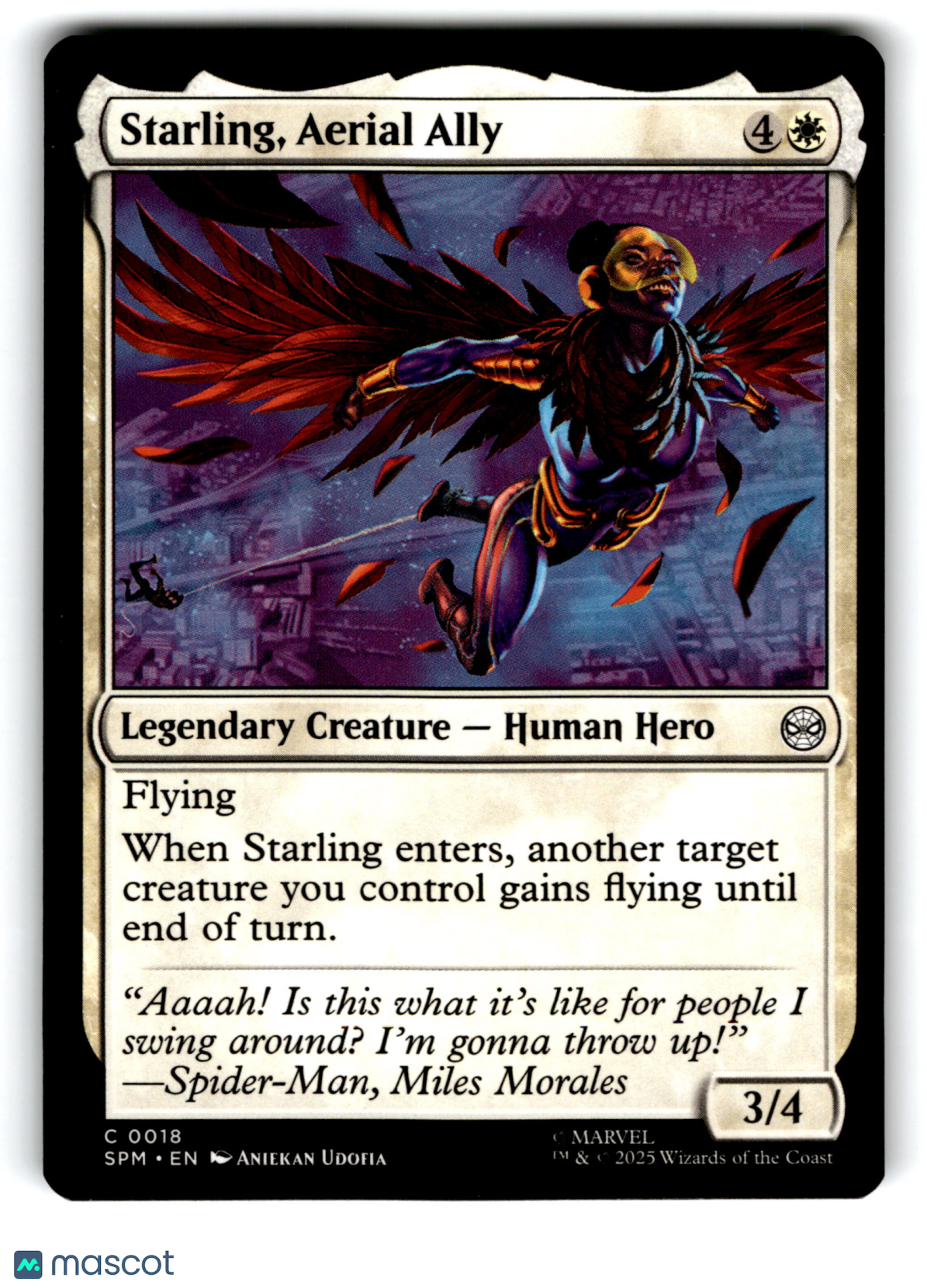 2023 Magic: The Gathering Starling, Aerial Ally #C 0018