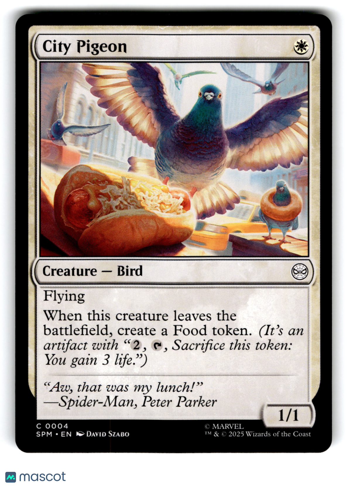 2025 Magic: The Gathering City Pigeon #C 0004
